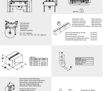 TECHNICAL DATA GEM 520